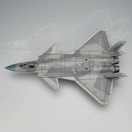 Glue-No-Glue Assembly J-20 Fighter Jet Model Detailed Replica 1/72 Scale Stealth Fighter Opening Mis