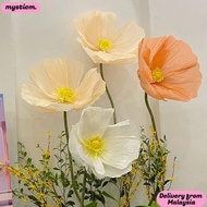 MYSTICM Large Artificial Flower, Simulated giant Simulate Giant Flower, Paper 60cm Fake Flower Head 