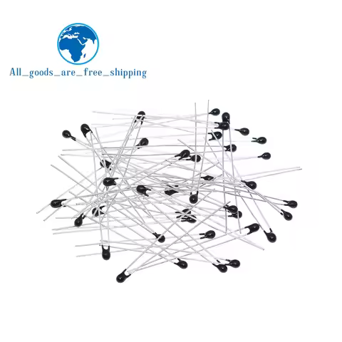 TZT 20pcs NTC Thermistor Thermal Resistor MF52 NTC-MF52AT 1K 2K 3K 4.7K 5K 10K 20K 47K 50K 100K 5% 3