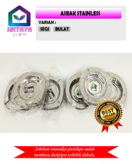 HATAYASHOP - ASBAK STAINLESS/ASBAK BULAT/ASBAK SEGI/ASBAK ROKOK/ASBAK MURAH/ASBAK OBRAL/ ASBAK GROSI