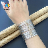 MEIGU Wide Cuff Bracelet Open Bangle Retro Bracelet Open Bracelet Wide Cuff Bangle