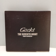 #F202-1 CD TERPAKAI [ GACKT - THE SEVENTH NIGHT UNPLUGGED ] USED CD #F202-1