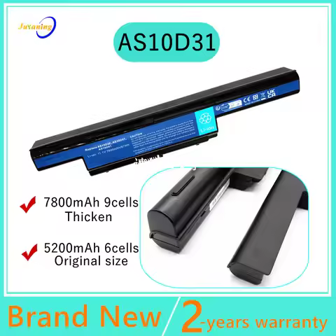 Laptop Battery For Acer Aspire 4750G 4752G 5741 4738G 4755G 5560G 5742G 4741 4741G 4743G 5750G AS10D