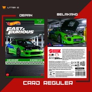 Custom Card Hotwheels 95 Mitsubhisi Eclipse