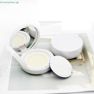 MUSEWEAR Portable Cosmetic Container Air Cushion 15g/0.5oz White With Powder Puff Mini Foundation DI
