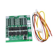 BMS 4S 30A 14.4V Balanced PCB 18650 Lipo Li-Ion Lithium Battery Protection Board, LiFePO4 4S BMS Bal