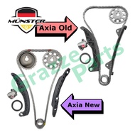 Münster Timing Chain Kit Set Perodua Axia Bezza 1.0 Toyota Yaris Aygo Ayla Agya Wigo Hi-Max 1KR-VE 1