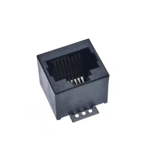 5PCS RJ45 SMD Network Socket 8P8C 180 Degree Vertical Network Port Connector