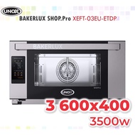 UNOX BAKERLUX SHOP.Pro Elena XEFT-03EU-ELDP Electric Convection Oven 3 Trays Perfect Baking Result L