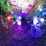 Hari Raya 2025 10M LED Warna-warni Ramadan Lampu Tali LED Bulan Bintang Cahaya Hadiah Idul Fitri Isl