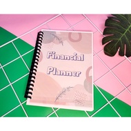 Financial Agenda Financial Planner Budgeting Finance Daily Notes Loose Leaf Notepad Notebook Wallet 