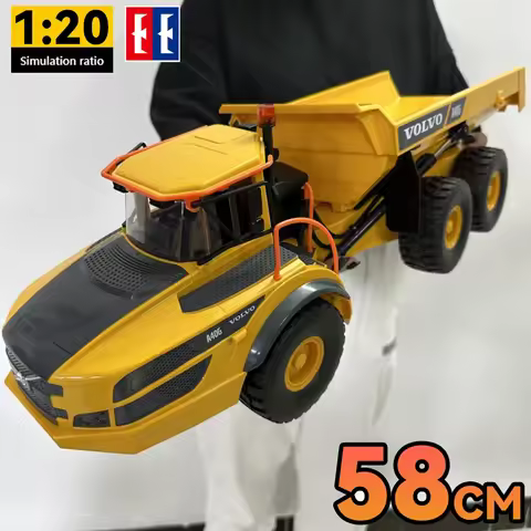 Double E E591 Rc Trucks 1/20 58Cm A40G Remote Control Cars Trucks Electric Dumper Tractor Engineerin
