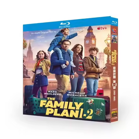 The Family Plan 1-2 Blu-ray Disc DVD