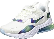 Nike Air Max 270 React 20 GS Running Trainers CT9633 Sneakers Shoes (uk 5 us 5.5Y eu 38, summit white multi colour 100)