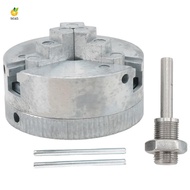 Mini Lathe Chuck Set, Z011 Extension Three Jaw Chuck and Connecting Rod Set, Electric Drill Chuck