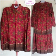 Setelan batik / baju nenek