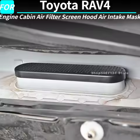 Car Engine Cabin Air Filter Screen Hood Air Intake Mask for Toyota RAV4 Interior Accessories 2020 20
