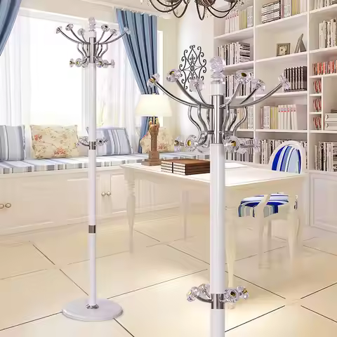 Stainless Steel Clothes Hanger, Easy Creative Rotation Hanger, Interior Bedroom Metal Hanger