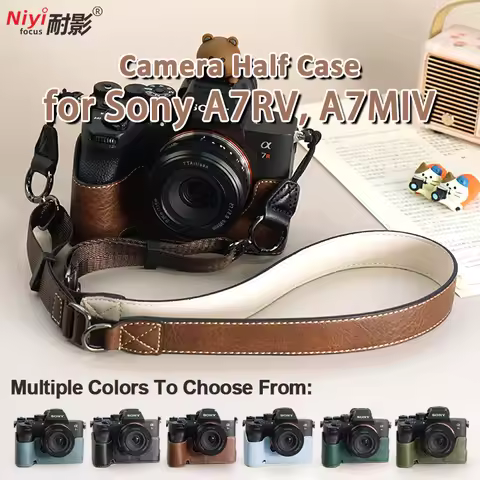 Camera Half Case Base Cover for Sony A7M4 A7R5 A7MIV A7RV markIV V Camera Protector Bottom Opening 1