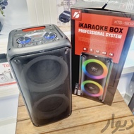 ลำโพงบลูทูธ KTS-1909 แถมไมค์ลอย+รีโมท เสียบไมค์สายได้ ดอก8นิ้ว2ดอก (60W+15W) ปรับวอลลุ่มไมค์ได้ AUX/