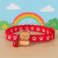 Cat Necklace Request Name Cat Necklace Name Pendant Custom Dog Name Necklace