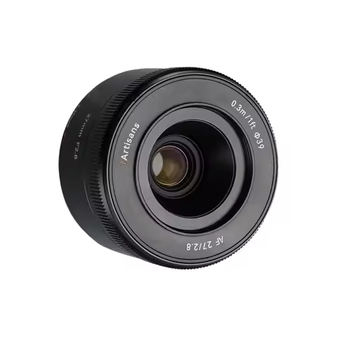 7Artisans AF 27mm F2.8 Auto Focus Lens APS-C Wide Angle Prime Portrait Lens for Sony ZVE-10 Fuji X-E