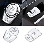 Car Engine Stop Start Central Handbrake P Auto H Button Decorative Cover Trim Fit For BMW 5 Series G