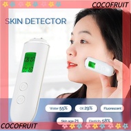 COCOFRUIT Skin Analyzer, Plastic LCD Digital Display Skin Tester, Portable Rechargeable Facial Analy