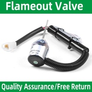 12V Solenoid Valve Engine Stop Solenoid Diesel Engine for Kubota excavator U15 U17 1G820-60022 SA-51