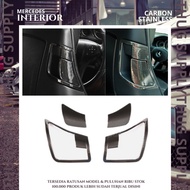 CARBON BACK SEAT COVER MERCEDES COUPE AMG MERCY EC W204 C204 W207 TRIM PANEL HANDLE ADJUSTABLE INTER
