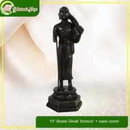11 Inch Brass Sivali Statue