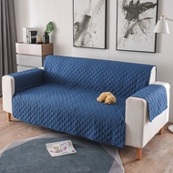 AT-🌞Amazon Pet Sofa Cover Cushion Integrated Sofa Cover Dust Cover Solid Color Fabric Lazy Sofa Cover Wholesale CEJL