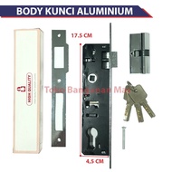 STAINLESS Steel Aluminum Door Lock Body SOLIGEN 7011-30 Lock Body/