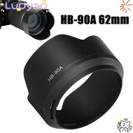 LUOYAO1 Lens Hood, Black HB-90A 62mm Anti-Glare Cover, Replacement ABS Camera Lens Sunshade for Niko