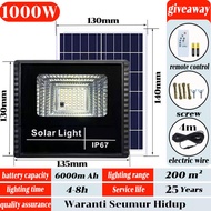 🎁BUY 1 TAKE 2🎁Lampu Solar Light 50000W Solar Light Outdoor LED waterproof IP67 street light with rem