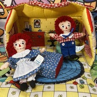 Raggedy Ann & Andy 房子場景布藝玩偶