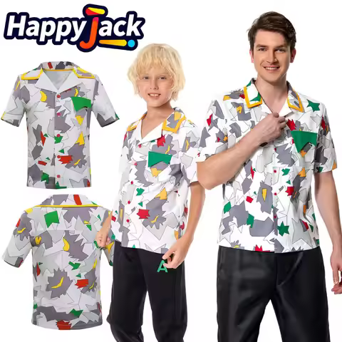 Adult Kids Dustin Cosplay Henderson T-Shirt Fantasy TV ST 4 Roleplay Summer Printed Shirt Costume Ha