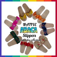 RANDOM ABACA SLIPPERS / NATIVE TSINELAS ADULT