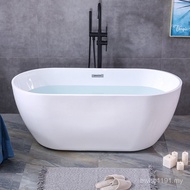 Acrylic Seamless Integrated Rice Small Apartment Household Insulated Bathtub 1.2-1.8 Independent Rou