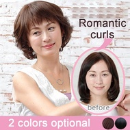 JS-Natural Fashion Dovetail Curly Wig