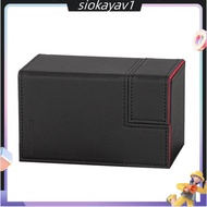 Top Side-Loading Deck Case with 100+ TCG Card Box  Card/Dice Trays for Game Cards