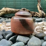 柴燒自然落灰多彩陶罐 茶倉 招財聚寶盆罋 茶葉罐 置物罐 調味罐