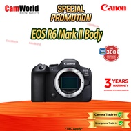 Canon EOS R6 ii / R6 Mark ii Body Canon Malaysia Warranty Promo Deal