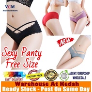 Women Sexy Panty Ladies Panty Hollow Sexy Nightwear Female Panties Underwear Seluar Dalam Wanita 情趣女