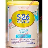 S-26 Gold® LF™ (Lactofree) อายุตั้งแต่แรกเกิดถึง 1 ปี สูตรปราศจากแลคโตส  400g ของแท้ 100% Exp 30/04/2024