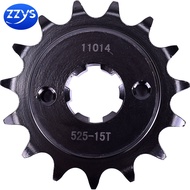 525-15T Motorcycle Front Sprocket For Honda CBR400 VFR400 87-89 GB500 89-90 XBR500 87-88