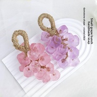 (Sales start at 5 to 10 pieces) Crystal Grape Soap, Transparent Hand Soap, Grape Soap, Grape Handmad