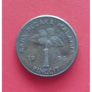 🔥ORIGINAL🔥Malaysia 1 Ringgit Syiling 1995🧸