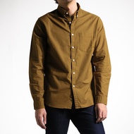 era-won เสื้อเชิ้ต คอปก แขนยาว Oxford Shirt Signature  สี Mustard