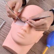 1pc Eyelash Extension Training Dummy Head - Eyelash Extension Practice Model - Beauty Massage Traini